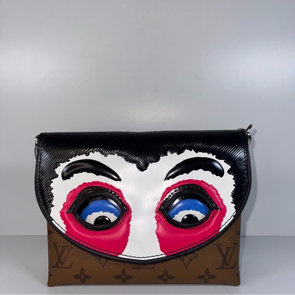 Louis Vuitton Reverse Monogram Kabuki Pochette Black - Picture 3 of 16